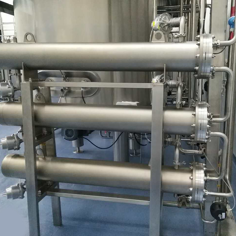 Saniteettikuoren ja -putkien lämmönvaihtimet